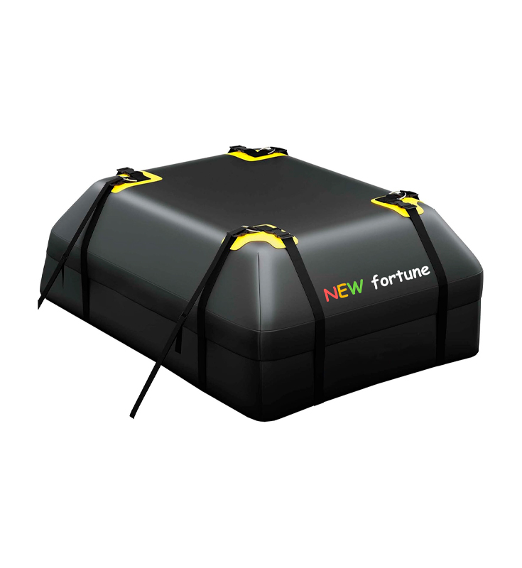 FO-12 15 kubieke voet 500D PVC buiten duurzame waterdichte autodak vrachttas