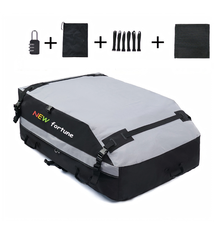 FO-22 waterdichte autodaktas 19 kubieke voet bagagedrager voor buitenactiviteiten