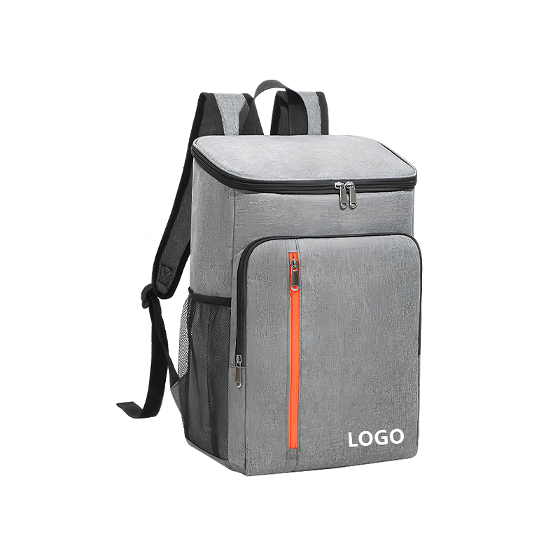 B-16 grijze waterdichte rugzak draagbare zachte tas geschikt voor buiten wandelen